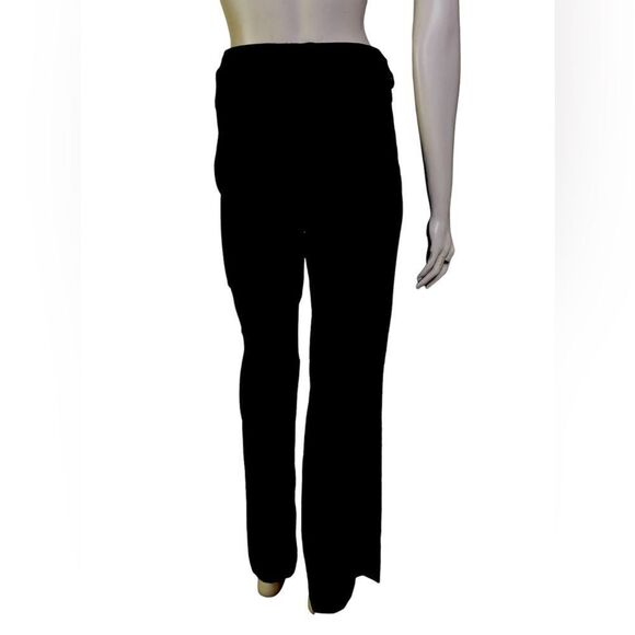 Impeccable Escada Black Velvet In Traditional Jean Silhouette Size 44(IT)/14(US) - Picture 2 of 7